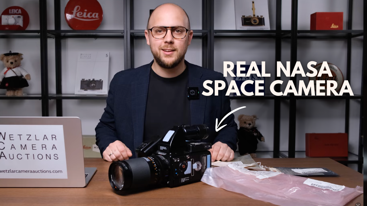 The Hasselblad NASA Used in Orbit — and How It Ended Up on My Table – Jo Geier – Mint & Rare