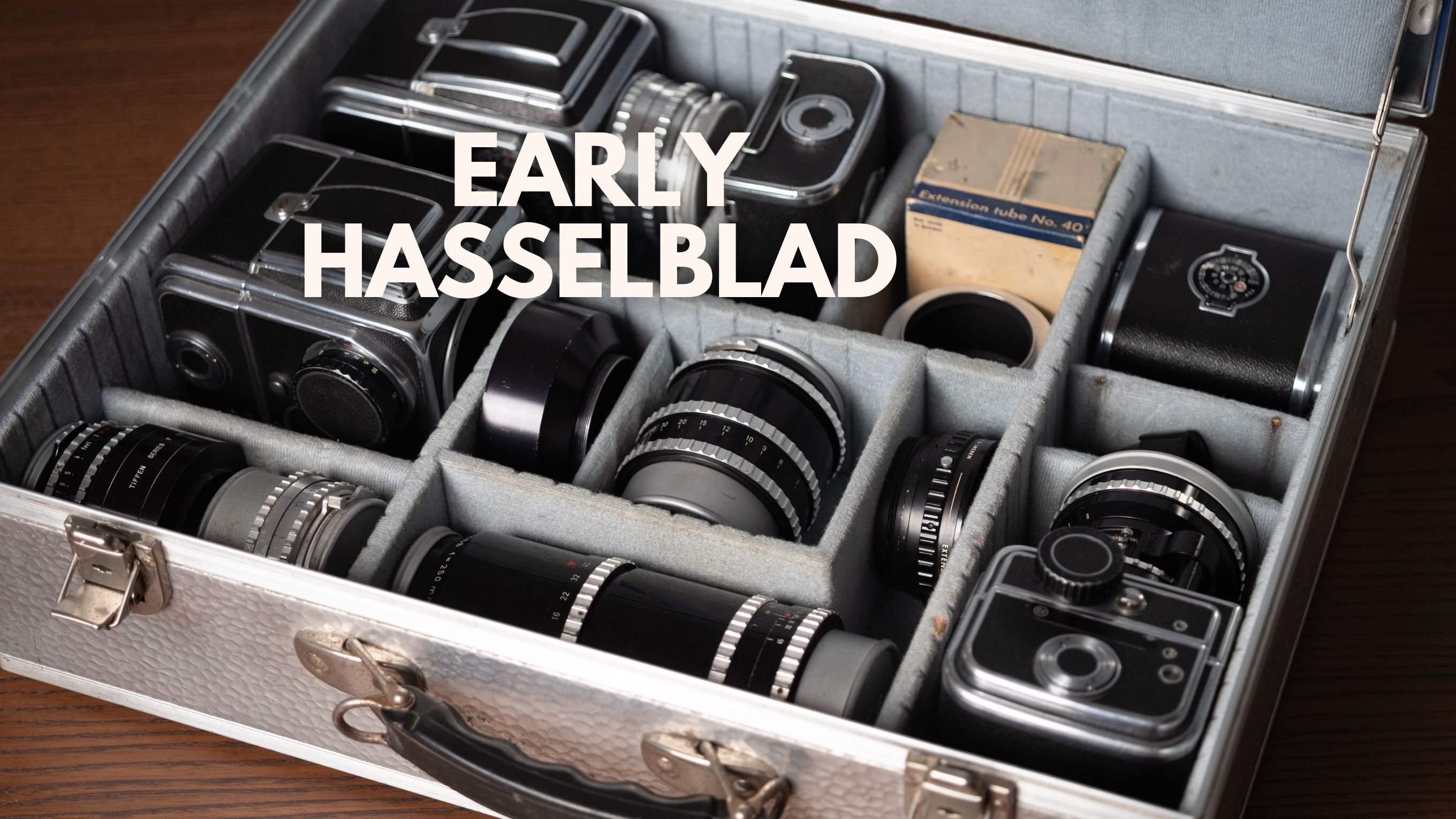 Why collectors love early Hasselblad models - 1600F, 1000F & Super Wide – Jo Geier – Mint & Rare