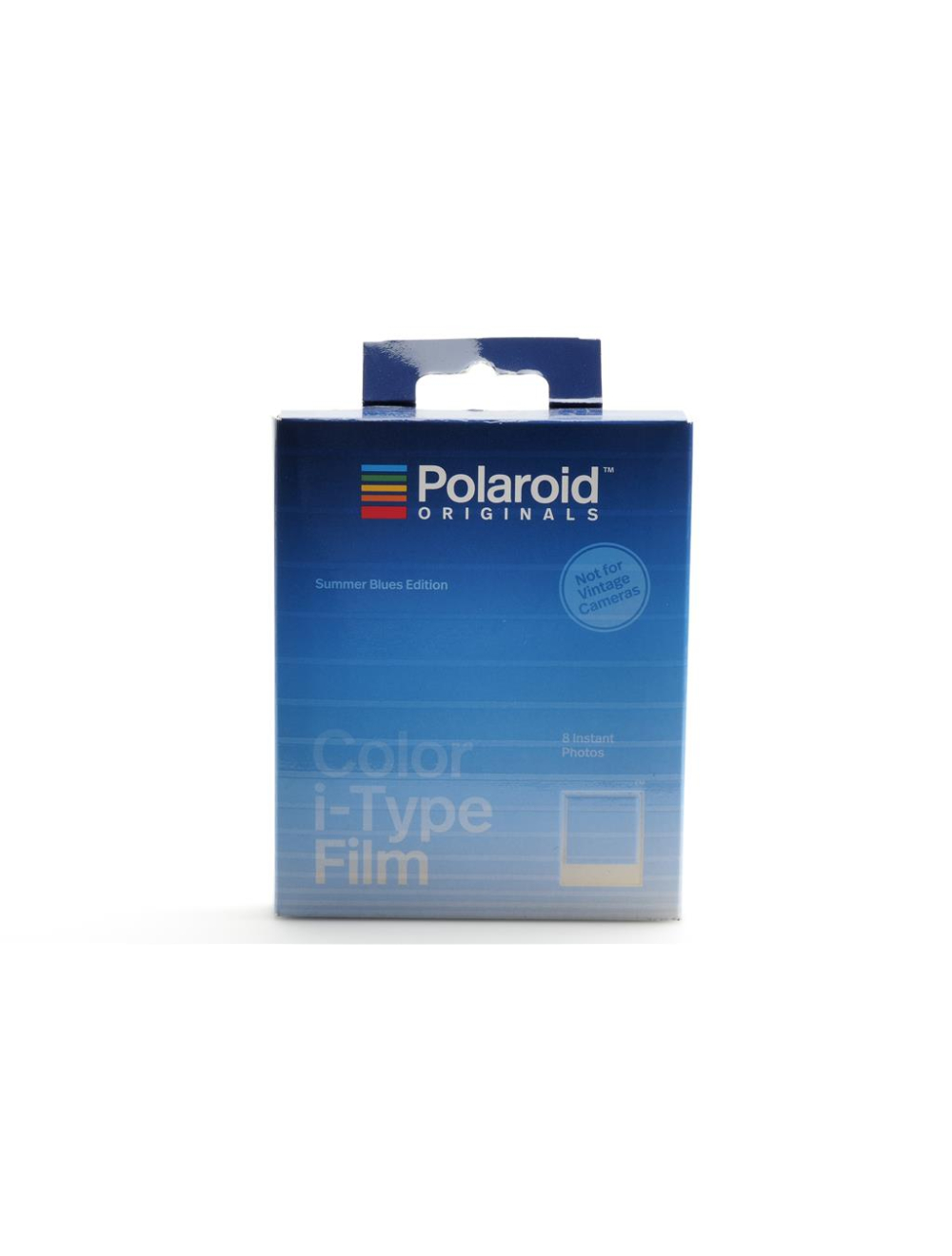 Polaroid I-Type Color Film SUMMER BLUE Prod 02/2019 JO GEIER
