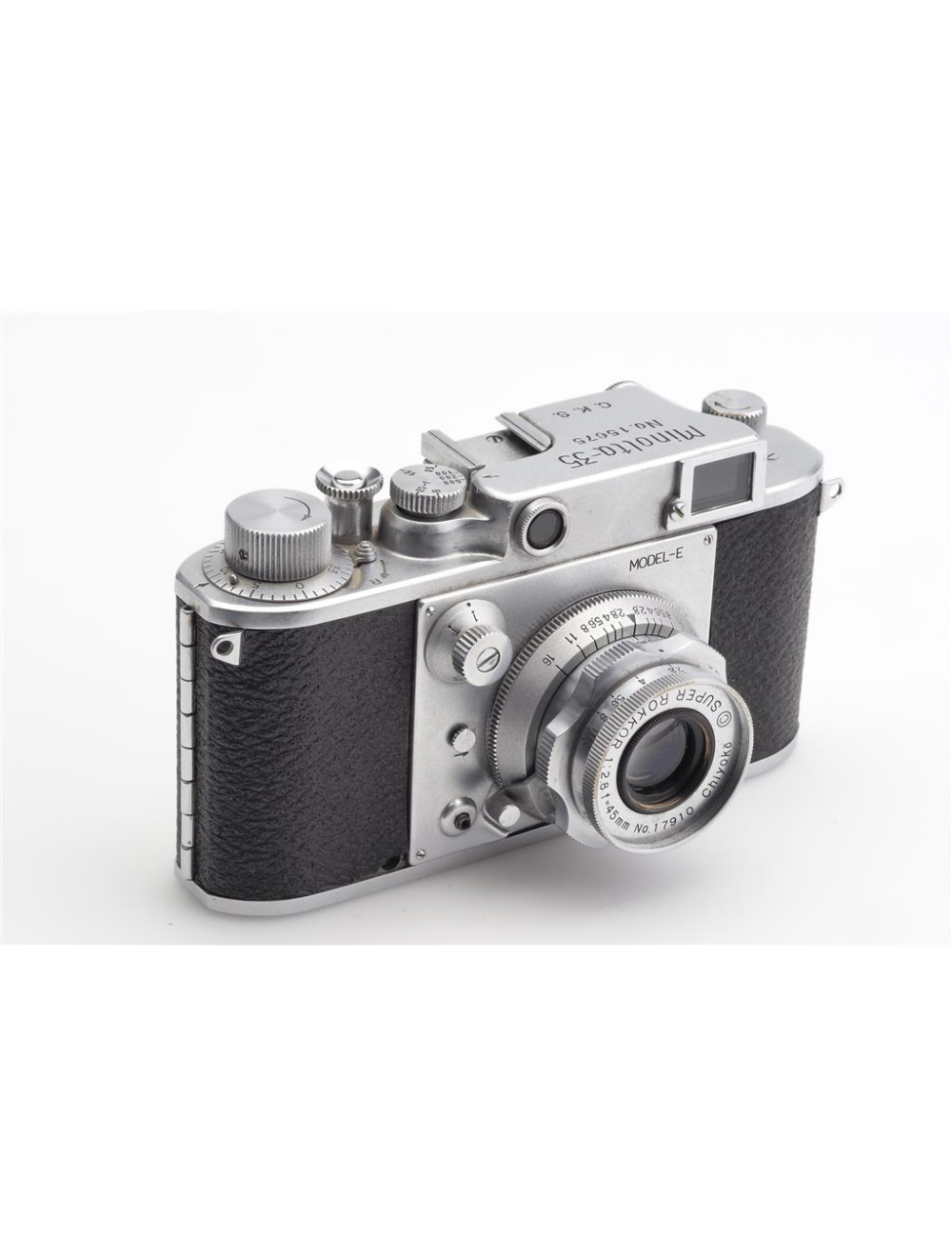 Minolta 35 Model-E w. 2.8/45mm Chiyoko Super Rokkor C C.K.S. | JO