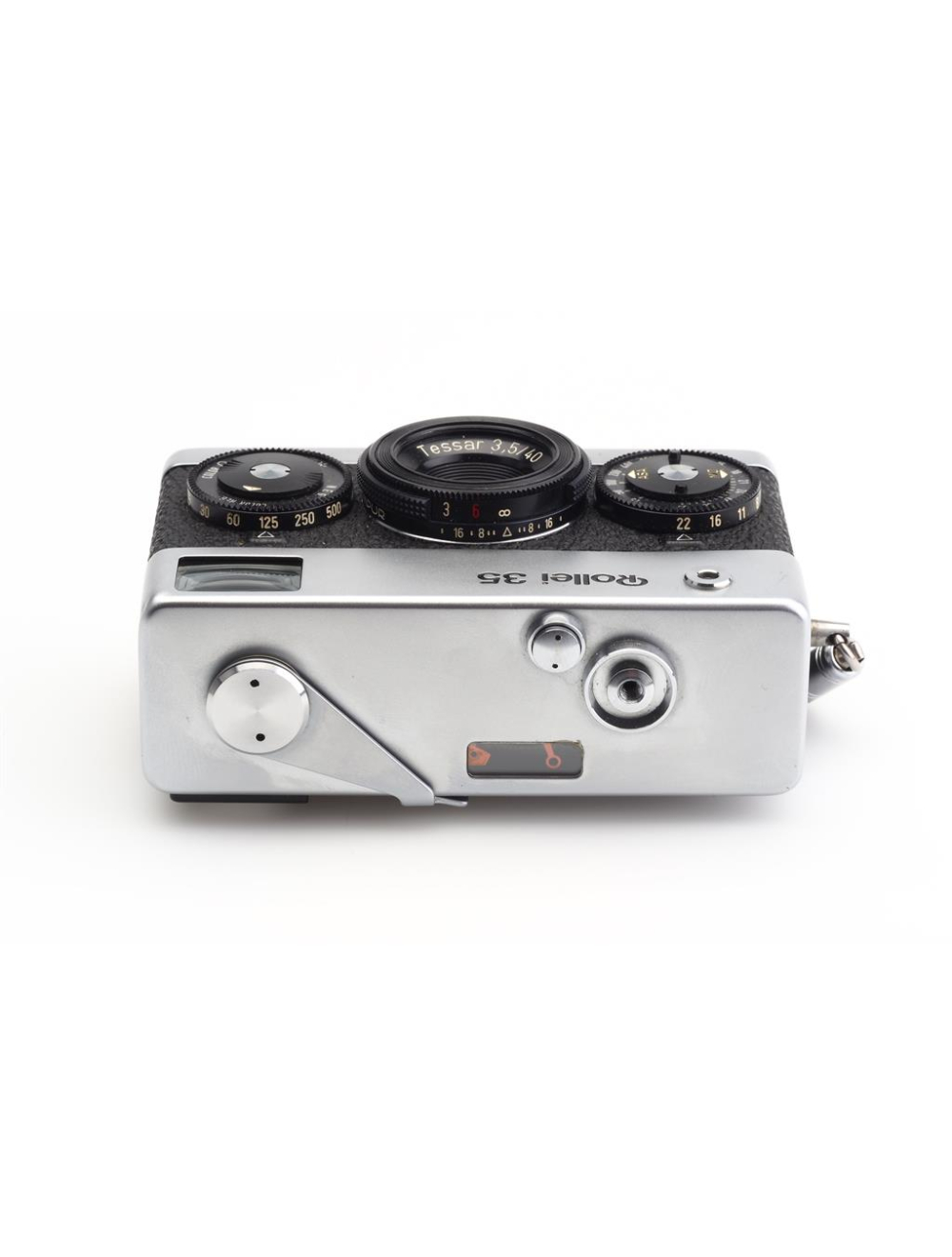 Rollei 35 Chrome w Tessar 3.5/40mm & Strap Made in Singapore | JO