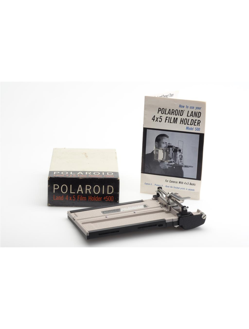 Dos Polaroid 500 Pour Film 4x5 - Modèle #58666S - Occasion