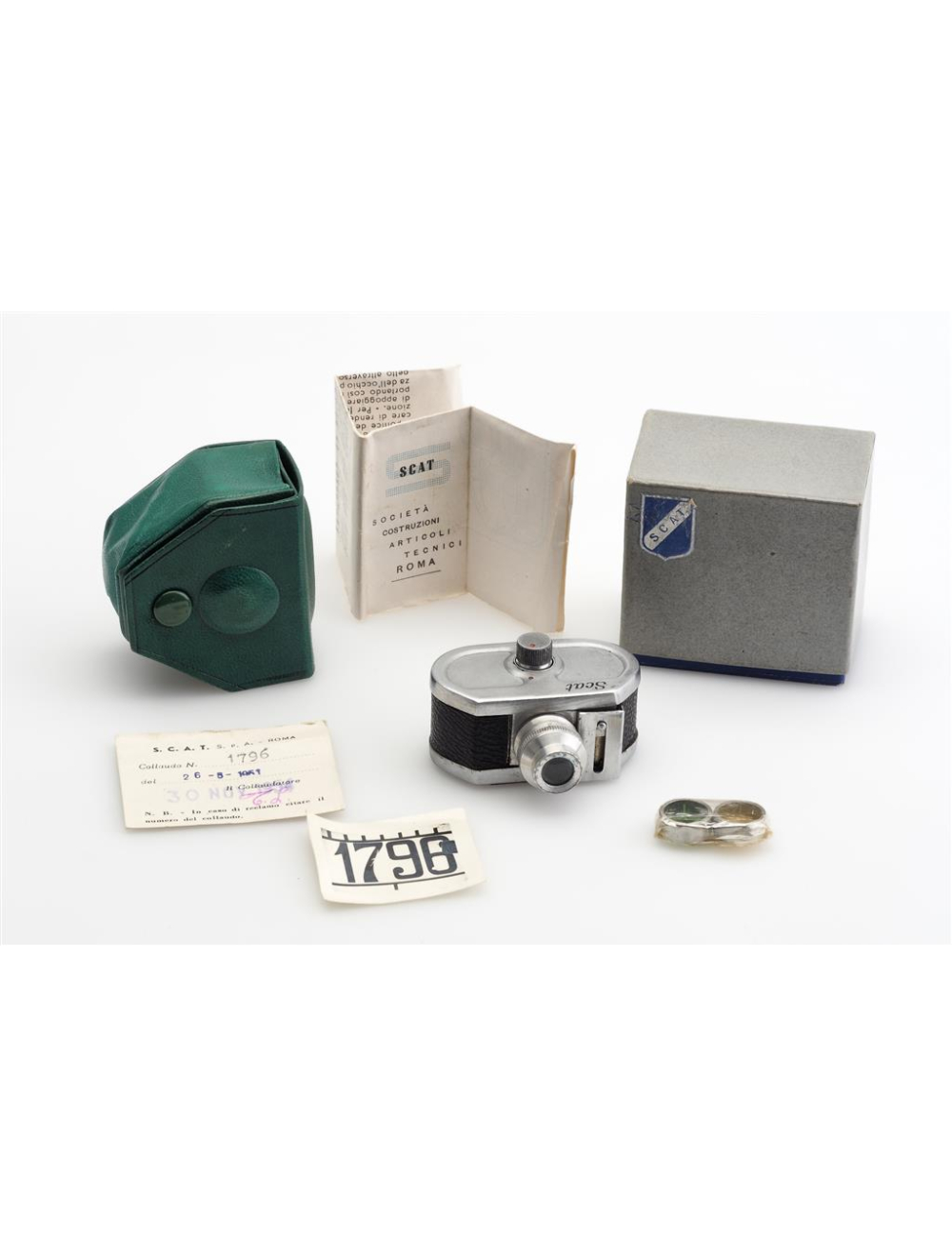 SCAT ITALY製 ミニカメラ 動作品 SCAT ITALY製 ミニカメラ 動作品