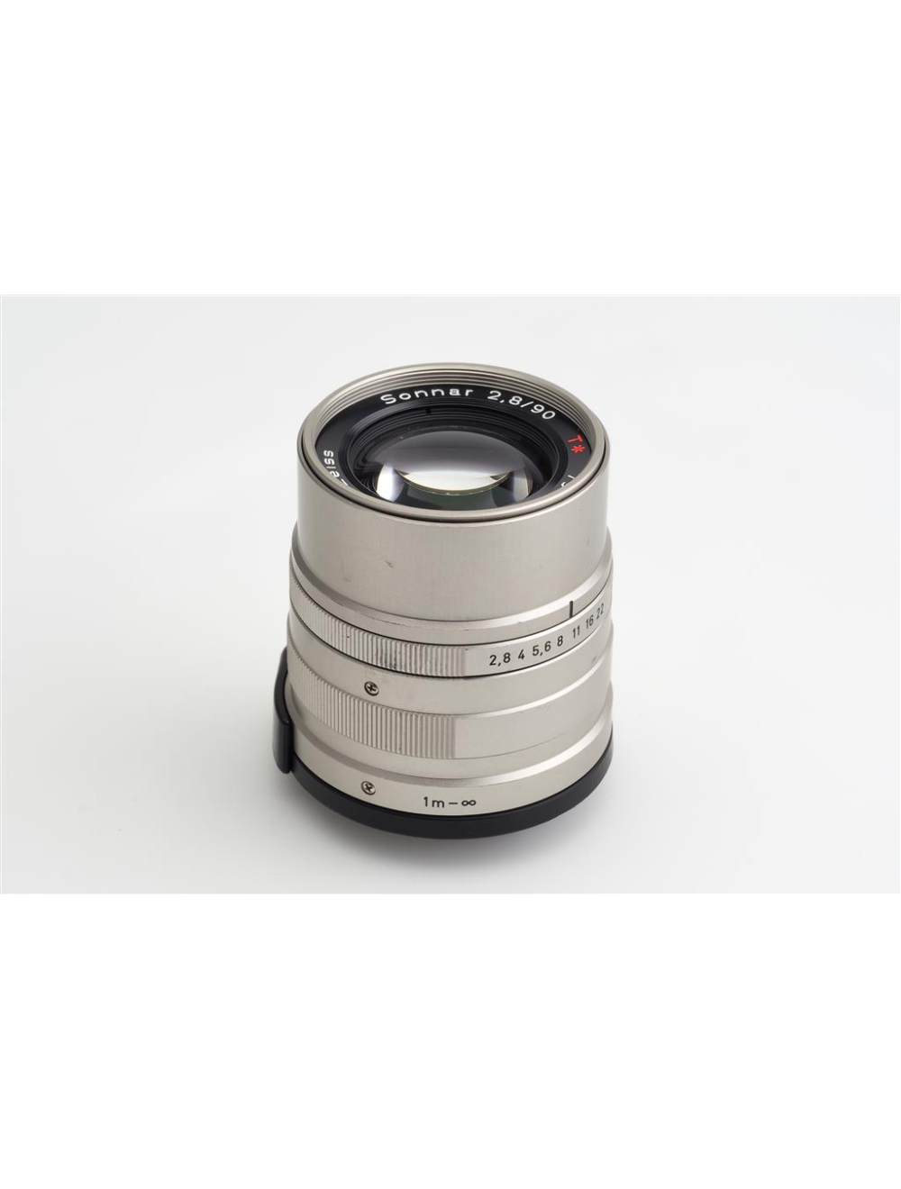 Carl Zeiss f. Contax G Sonnar 2.8/90mm T* w Hood GG-3 & Case