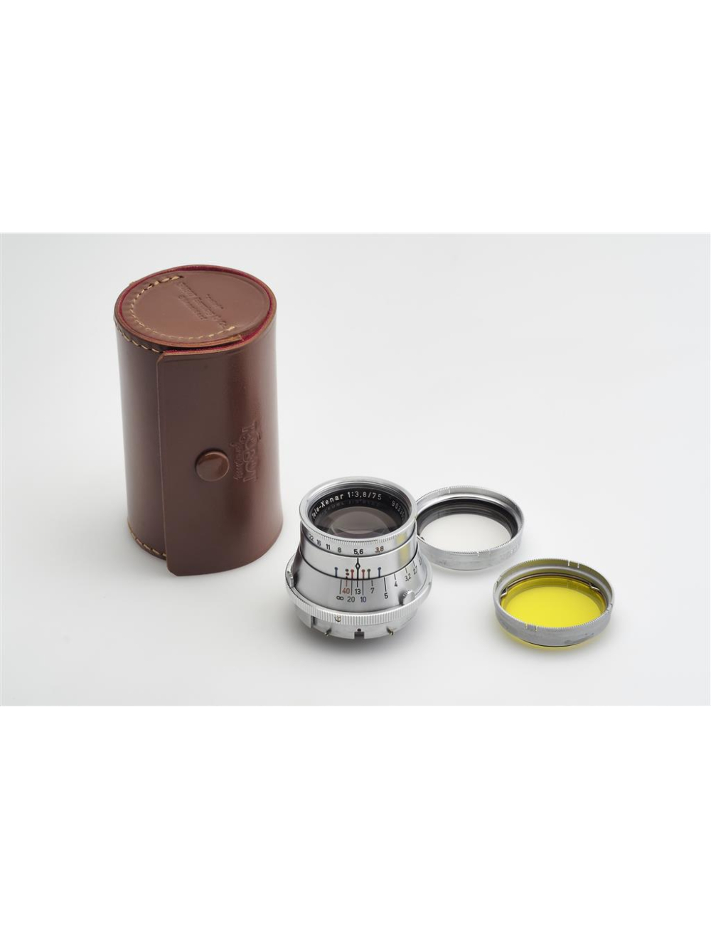 Schneider f. Robot Royal Tele-Xenar 3.8/75mm w. 2x Filter | JO GEIER