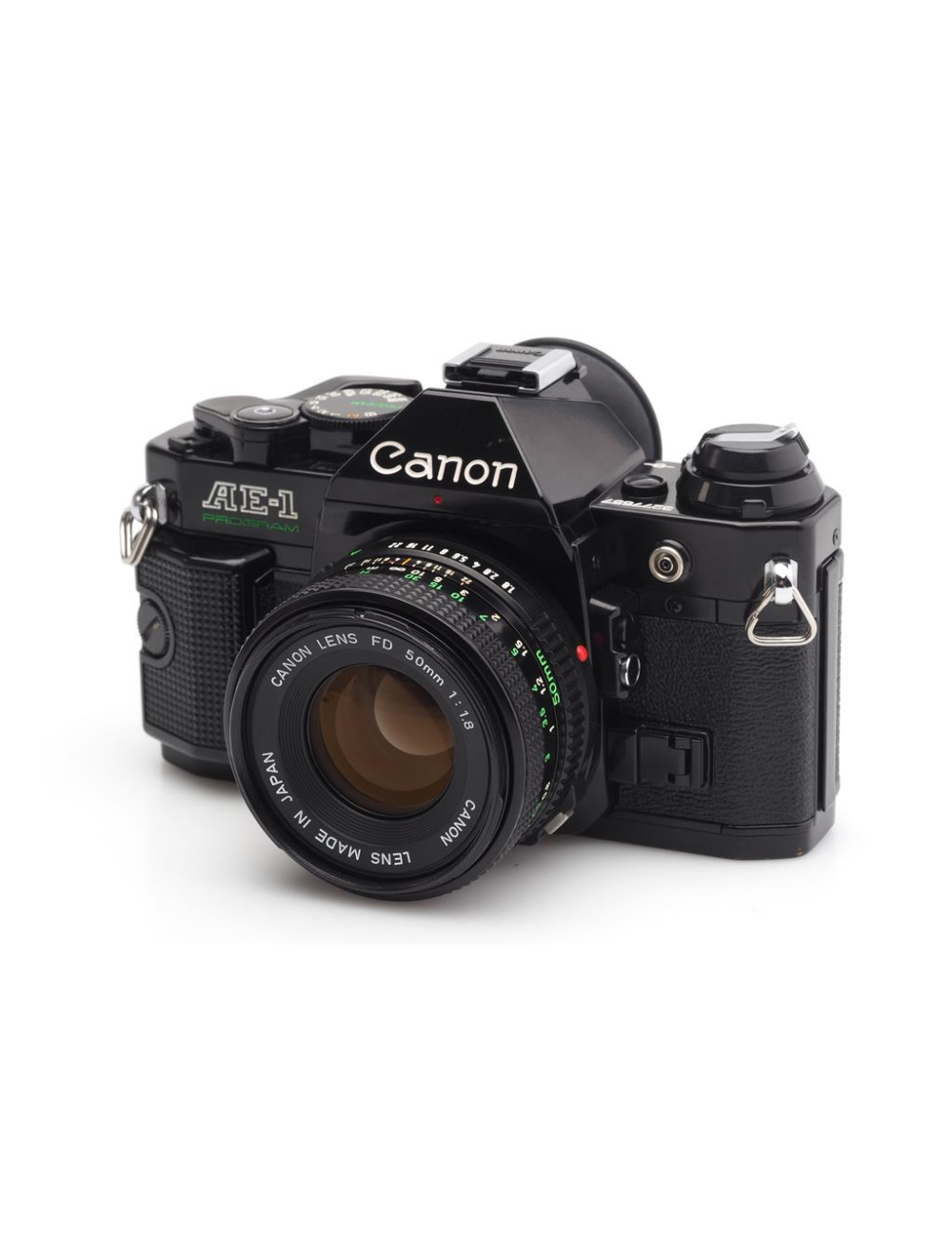 Canon AE-1 Program Black Paint w. 1.8/50mm #3277557 | JO GEIER
