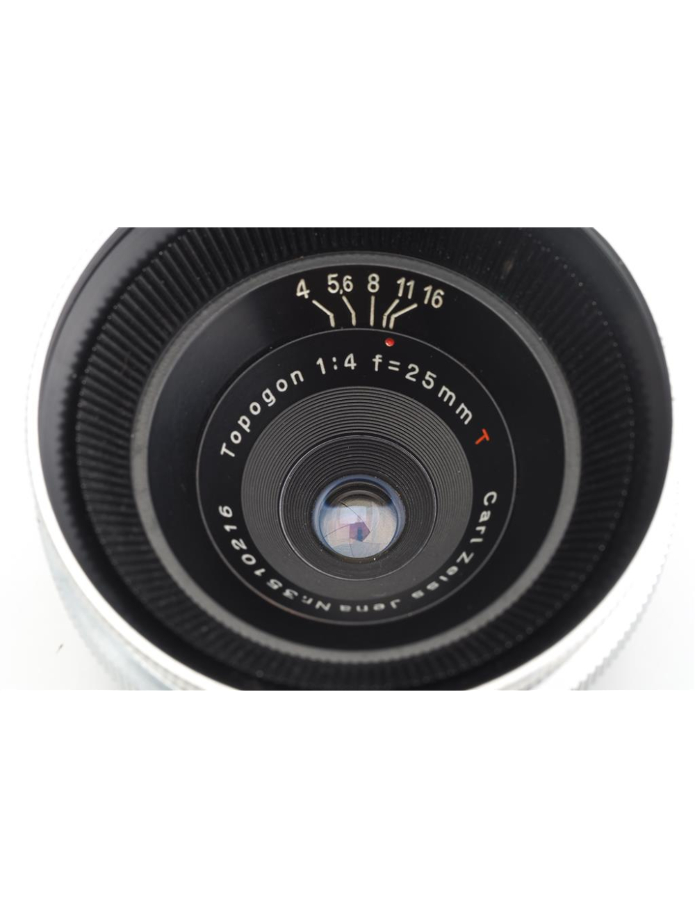 Objectif Linhof Carl Zeiss Jena Tessar 1:4,5 F=21cm + Adaptateur Technika 4x5 - Occasion