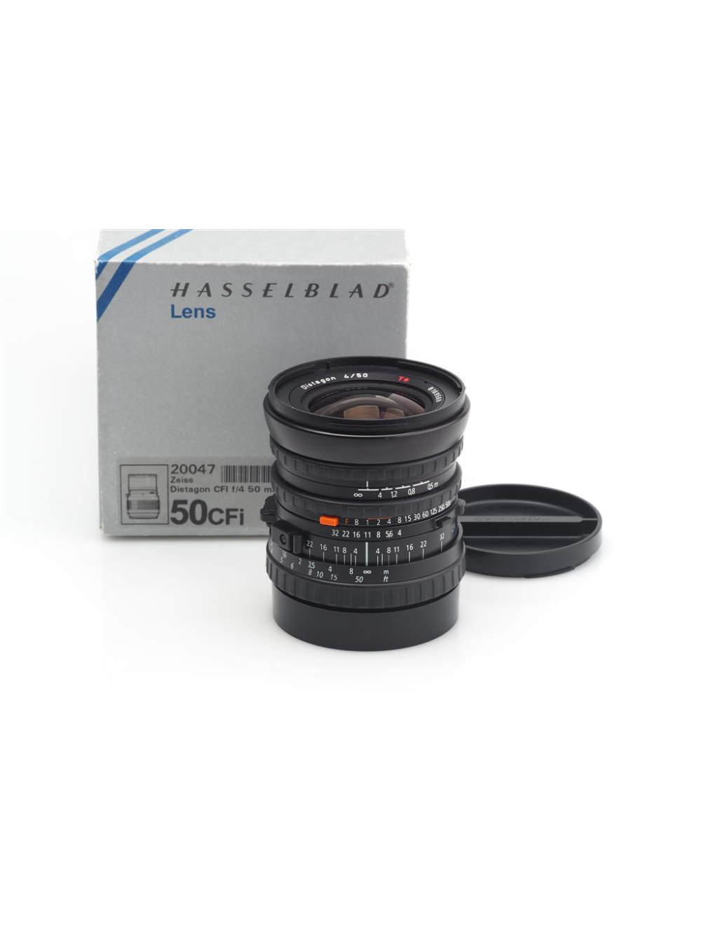 Objectif Hasselblad Carl Zeiss Distagon 50mm F/4 Chrome - Monture Hasselblad - Occasion