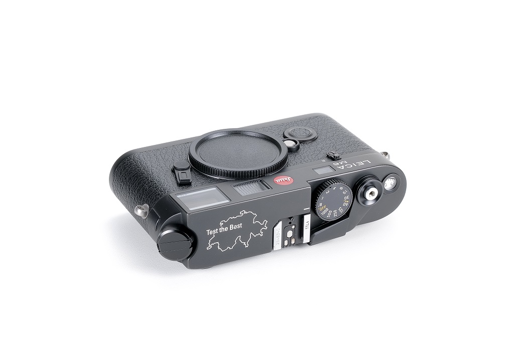 Leica M6 TTL 'Test the Best' camera with black body