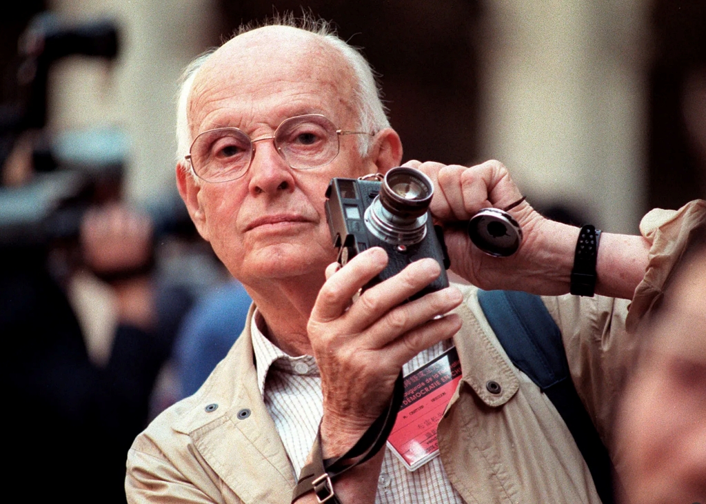 Henri Cartier-Bresson with Leica M6