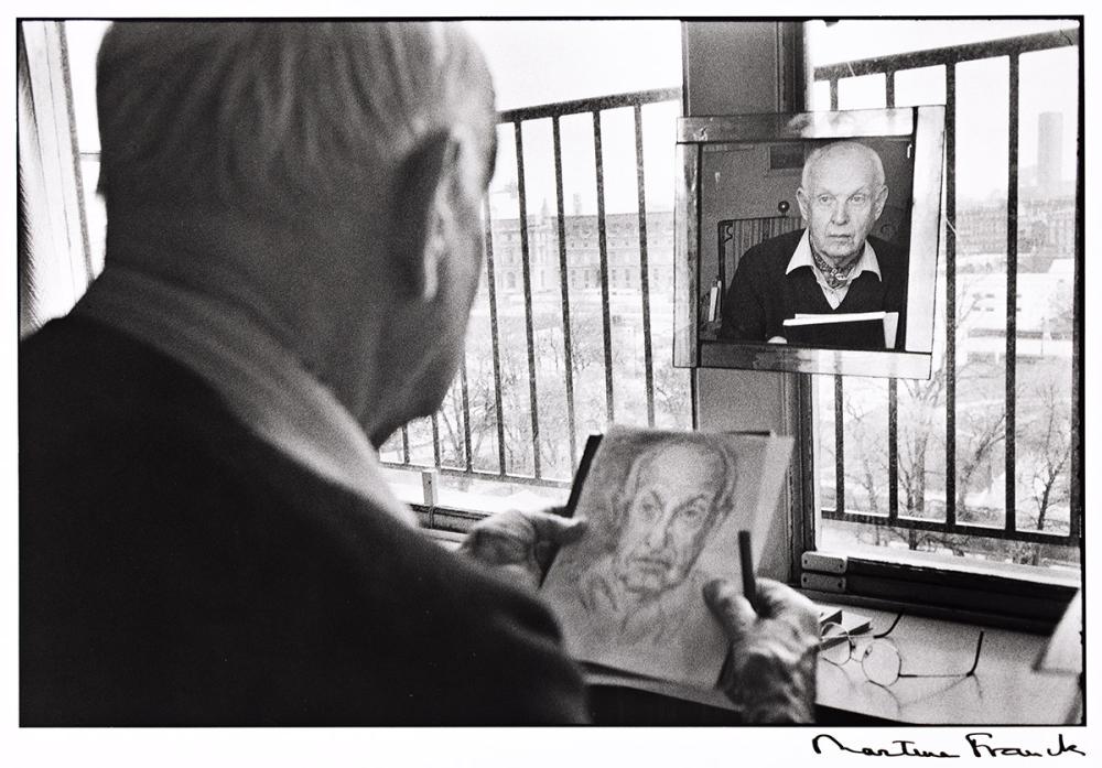 Martine Franck - Henri Cartier-Bresson, Paris 1992