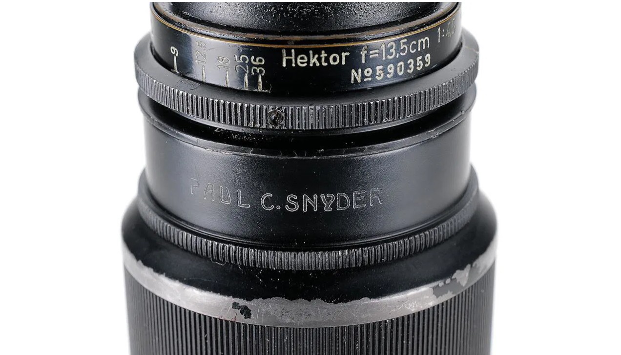 Leitz Leica Hektor 'Paul C. Snyder'
