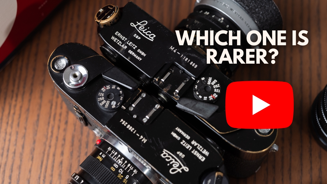 YouTube Video Jo Geier Leica M4 extremly rare