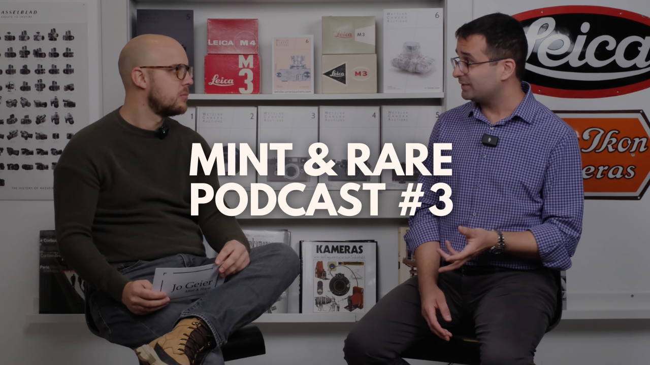 Vintage Optics, Leica US Community and M12 - Josh Lehrer & Jo Geier - Mint & Rare Podcast -Episode 3