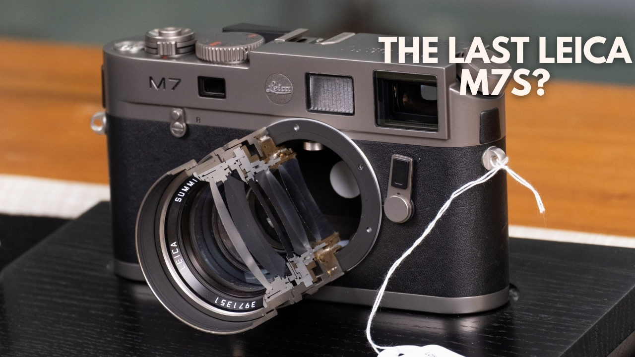  Leicas of the CEO: Leica M7 Titanium, Black M7 & MP – Jo Geier – Mint & Rare