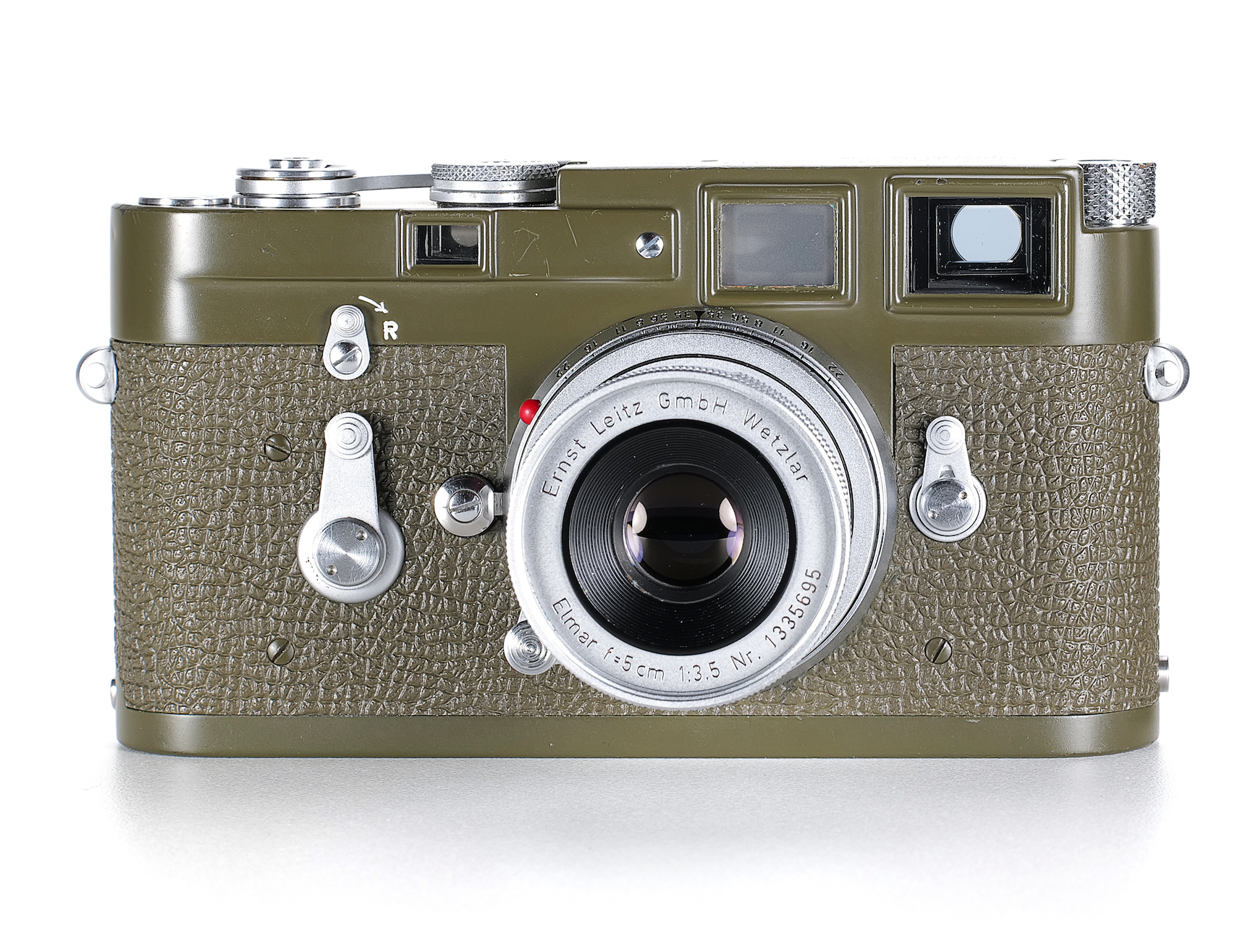 The Different Leica M3 Olive Bundeseigentum Cameras - Jo Geier
