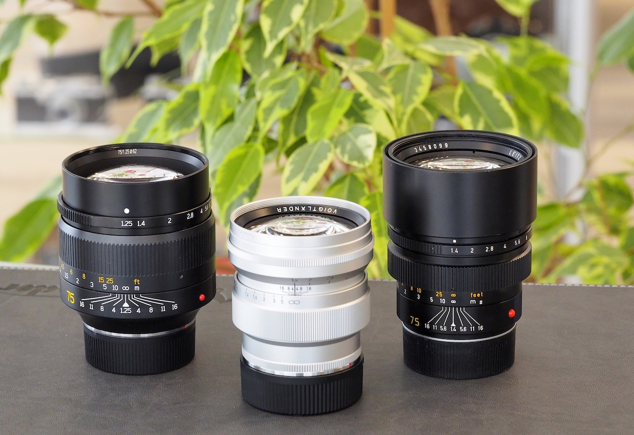 75mm Leica Summilux vs. 7artisans vs. Voigtländer Nokton - Lens Comparison - Christian Doffing