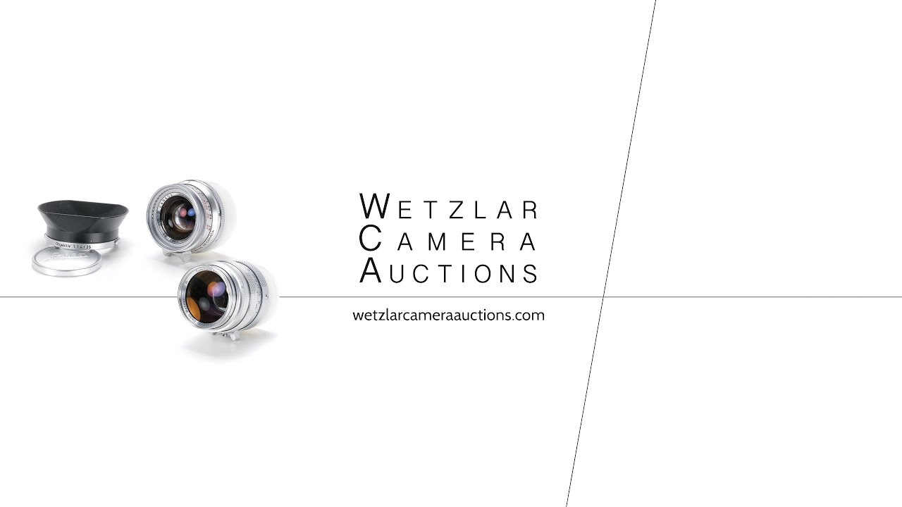 Wetzlar Camera Auctions - Leitz Summarit 35 mm & 5 cm Prototypes - October 07th 2023