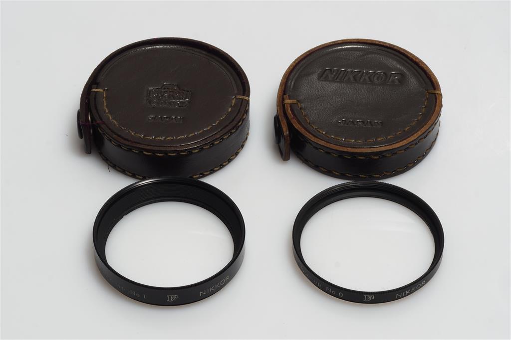 Vintage Nikon F 52MM Close UP NO.2 Camera Lens Filter in Nippon KOGAKU CASE