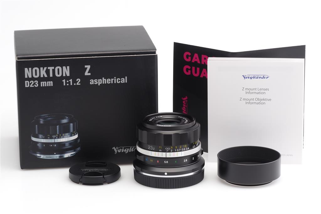 ※300個限定※ Voigtländer Nokton 23mm Edition Amazon.com: Voigtlander Z Nokton D23mm f/1.2 Aspherical Lens