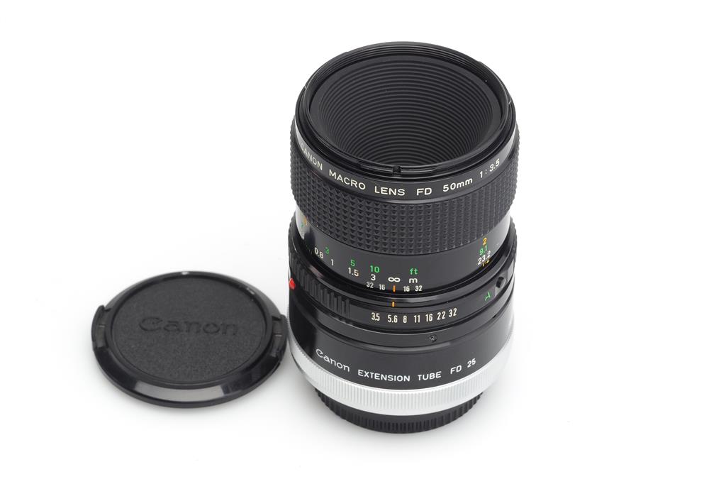 入荷なう Canon FD eBay | 25 FD Tube Extension W. Macro 3.5/50Mm レンズ(単焦点)