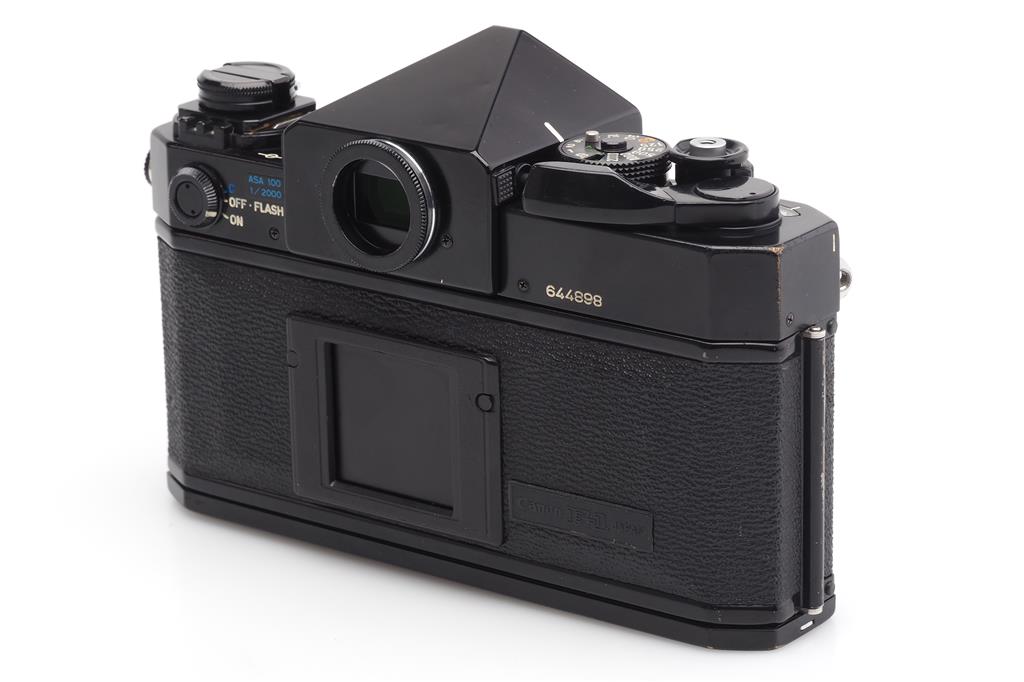 Canon F-1 ブラック LAKE PLACID 1980 Canon F-1