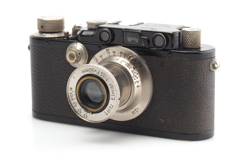 Leitz Leica III Mod. F Black/Nickel With Elmar 3.5/50Mm | eBay