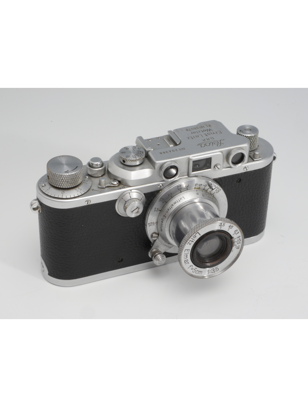 Leitz / Leica IIIb Luftwaffen-Eigentum w. Elmar 3.5/5cm Luft