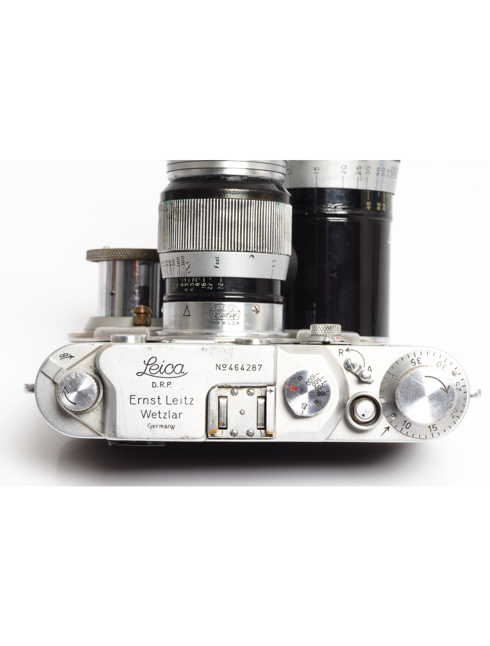 Leitz / Leica IIIc Haber & Fink Triple Lens Turret Wollensak | JO