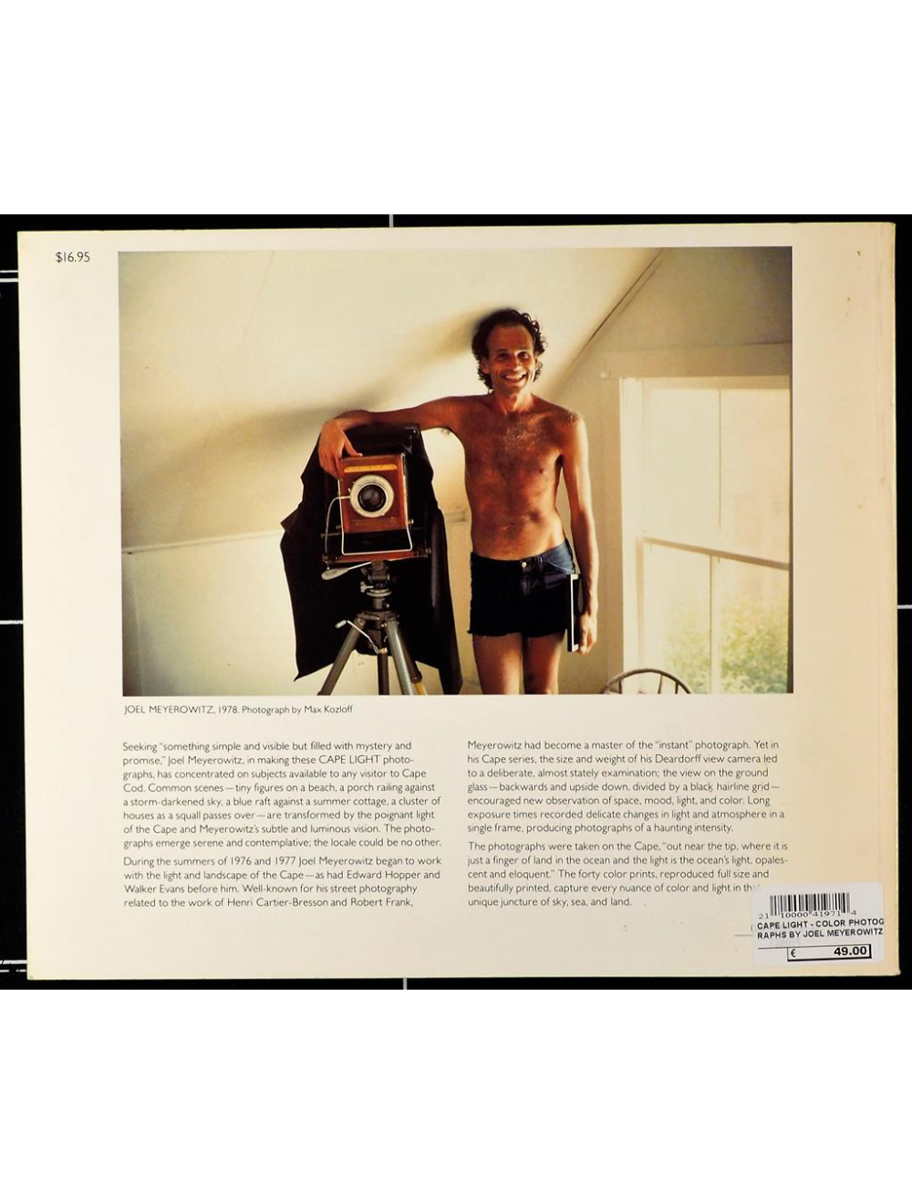 CAPE LIGHT - COLOR PHOTOGRAPHS BY JOEL MEYEROWITZ | JO GEIER