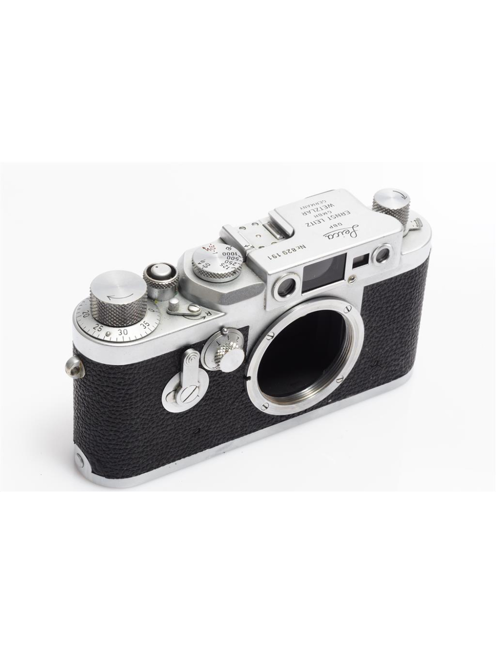 Leitz Leica IIIg Chrome Body w. Case #829191 | JO GEIER