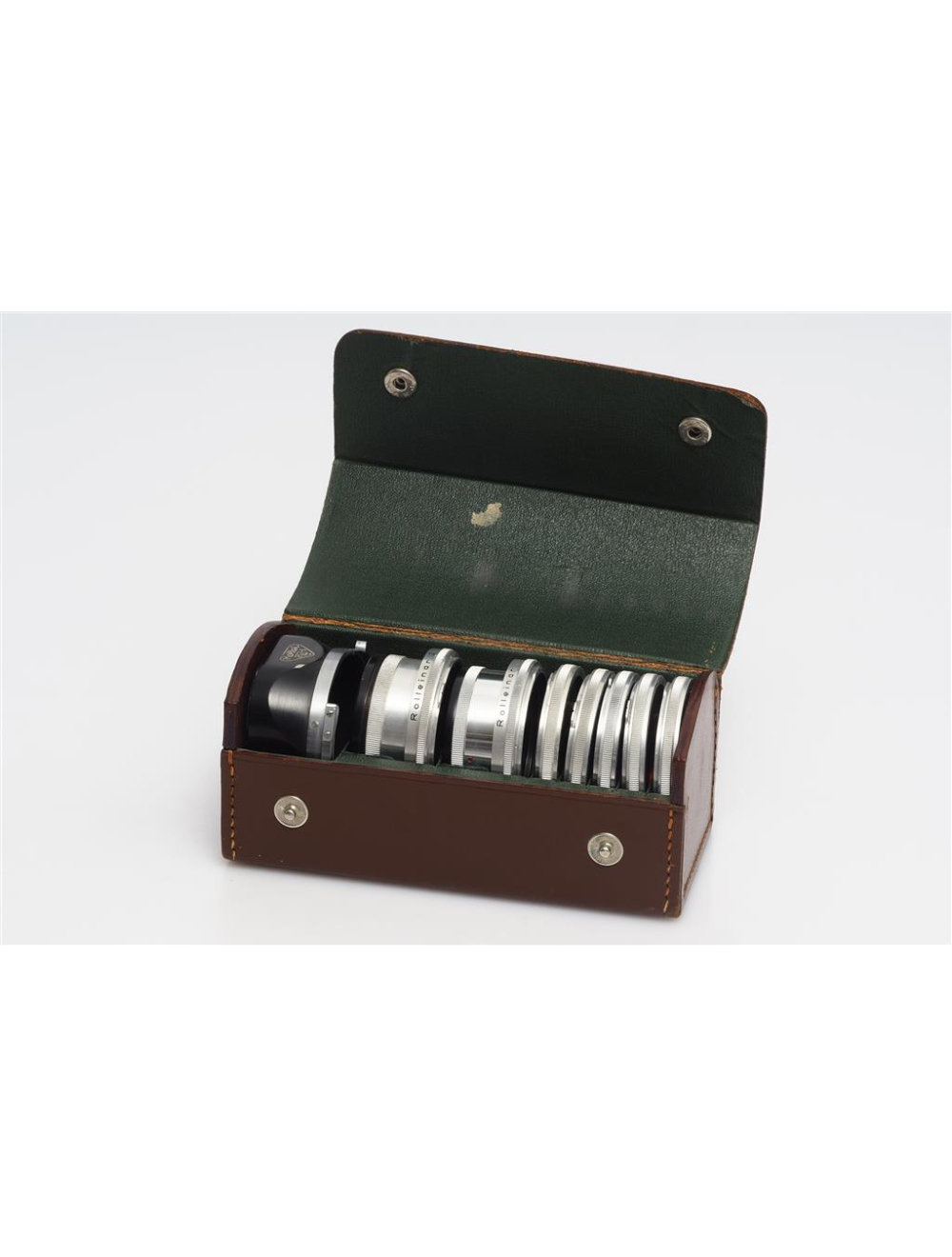Rollei Rolleiflex Bay. III Filter Set w. Hood & Case | JO GEIER