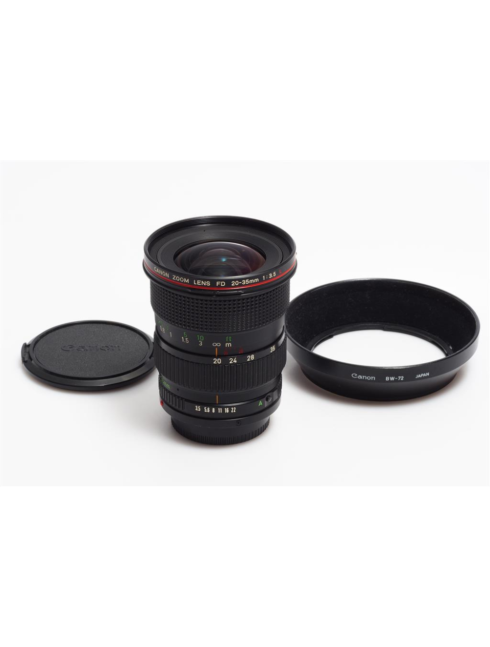 Canon FD 3.5/20-35mm L Zoom w. Canon Hood BW-72 | JO GEIER