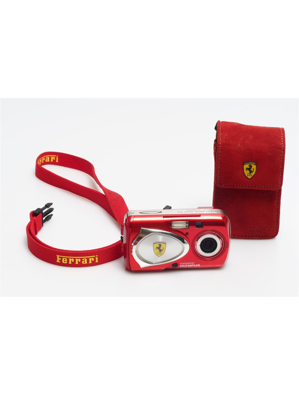 最終値下げ　フェラーリFerrari デジタルモデル2003 オリンパス　レア Olympus Ferrari Digital Camera Model 2003 4.0 w. Case | JO GEIER