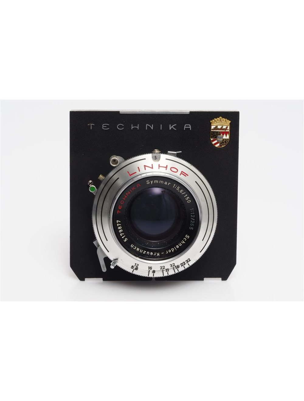 フィルムカメラ Schneider-Kreuznach/Xenar150mm/f5.6 Schneider Kreuznach APO Symmar 150mm f5.6 MC Multicoated Lens