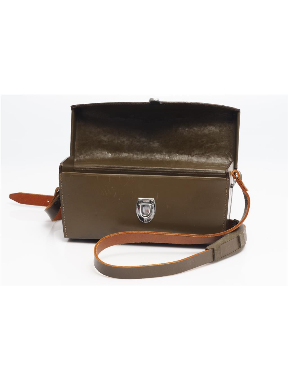Leitz Leica Leicina Leather Case Olive #72881 27x12x9cm | JO