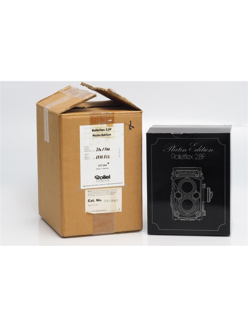 Rollei Rolleiflex 2.8F w. HFT Planar 2.8/80mm Platin Edition | JO