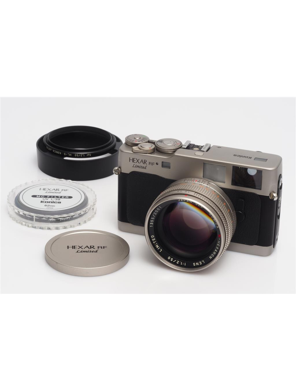 フィルムカメラ Konica HEXAR RF Limited 1111/2001 ヴィンテージカメラ オンライン販売会「持ち歩きたいフィルム