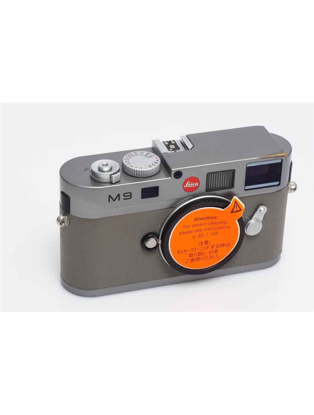 Leitz Leica M9 Steel Grey 10705 w. Grey Leather | JO GEIER