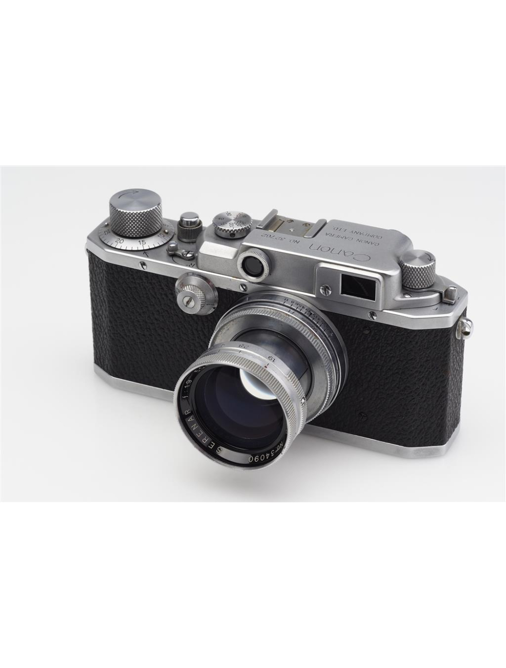 Canon IIB Chrome w. 1.9/50mm Serenar Made in Occupied Japan