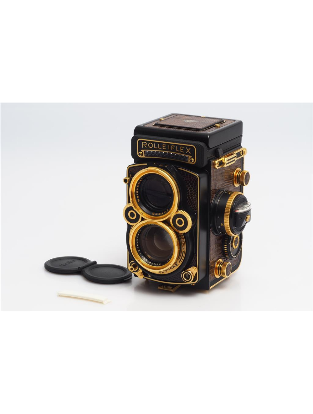 Rollei Rolleiflex 2.8F Aurum w. Xenotar 2.8/80mm | JO GEIER