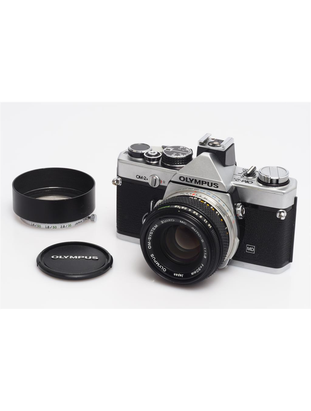 【動作品】オリンパス Olympus OM-2N / 50 1.4 レンズ OLYMPUS OM-2 N Silver + 50mm F1.4 オリンパス商品の状態
