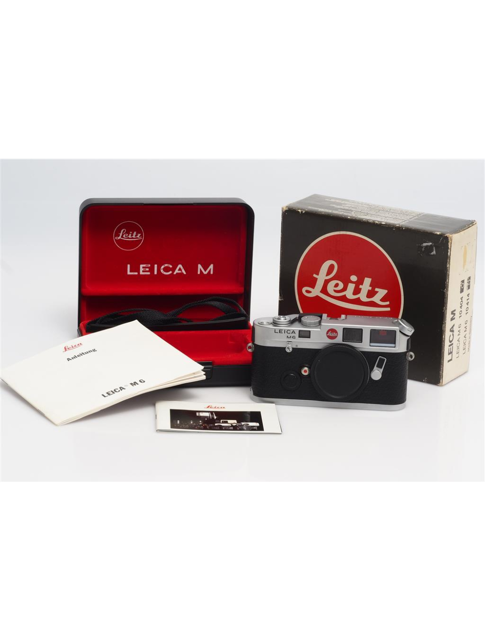 Leitz Leica M6 Chrome 10414 Box #1707225 JO GEIER
