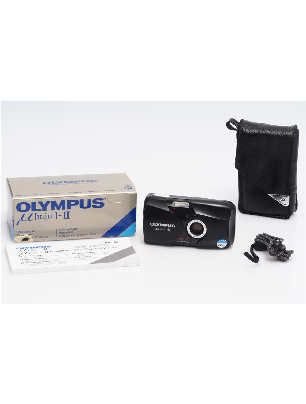 Olympus Mju II #6280823 w. Case & Box | JO GEIER