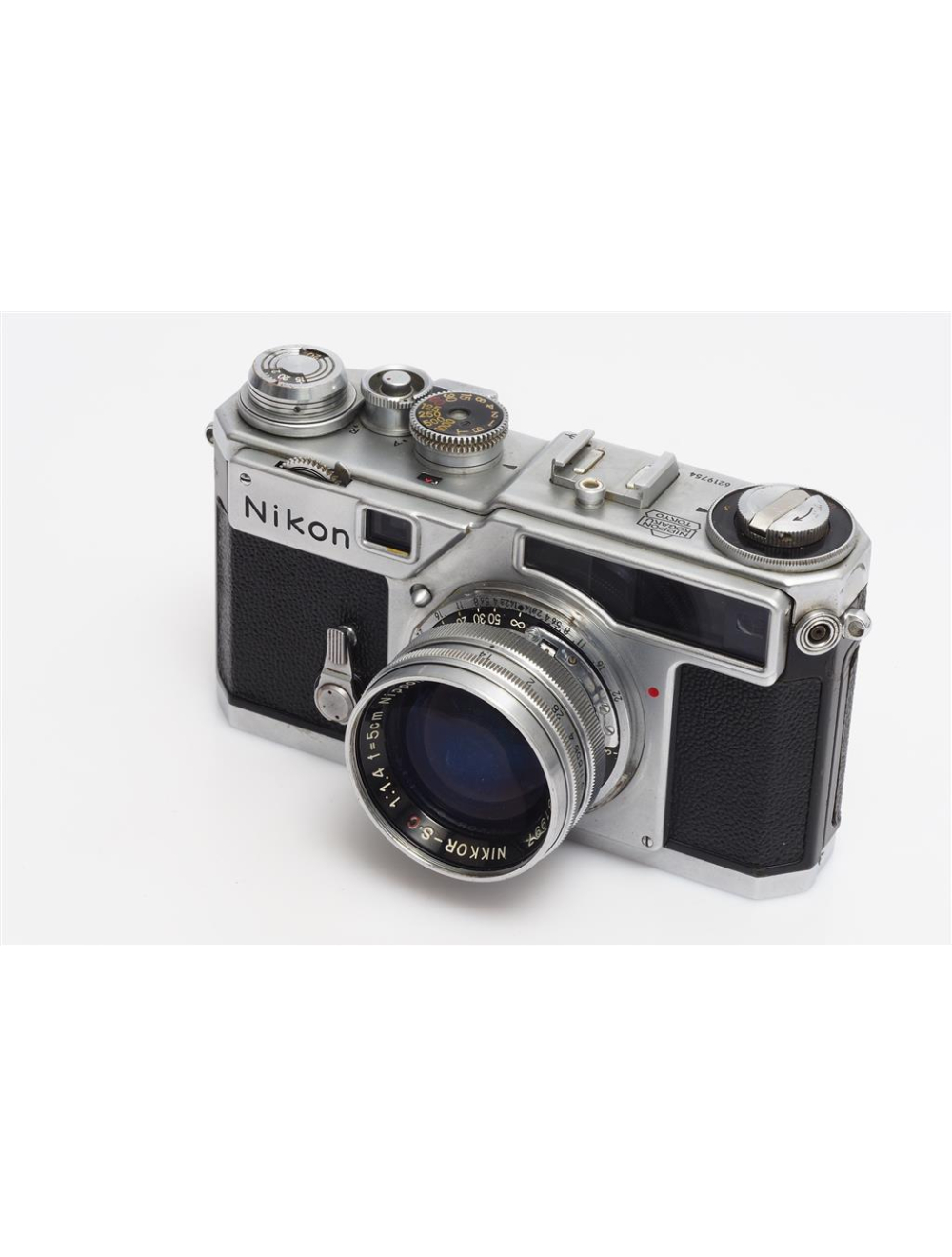 Nikon S2 NIKKOR-S・C 1:1.4 5cm レンジファインダー Nikon SP NIKKOR - S.C. 1:1.4 f=5cm ニコン Nikon S2 NIKKOR-S・C 1:1.4