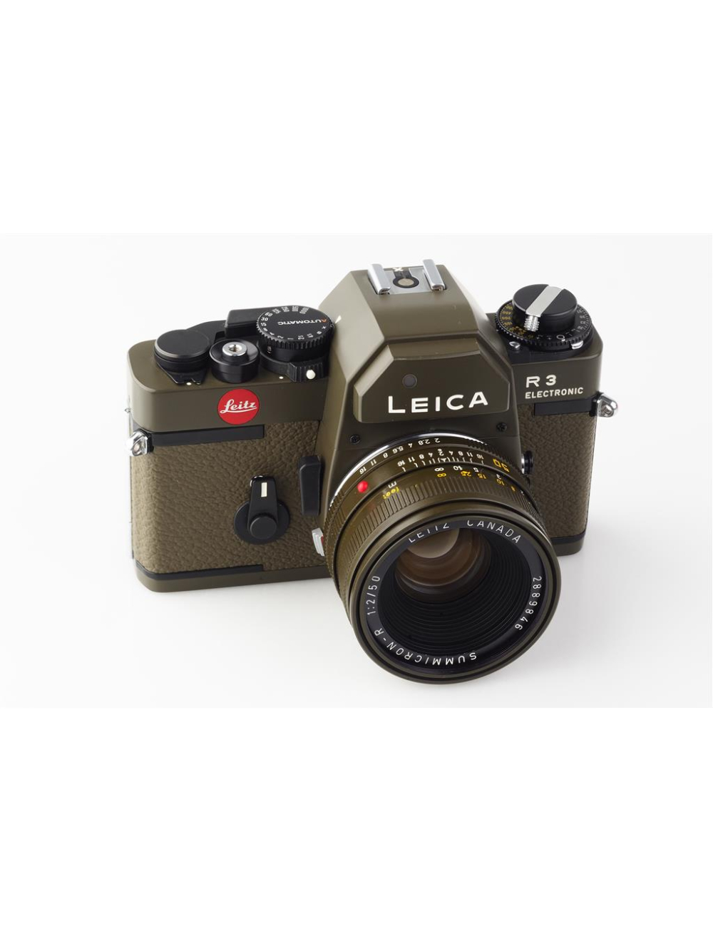 Leitz Leica R3 Safari w. 2/50mm Summicron-R Safari & Box | JO GEIER