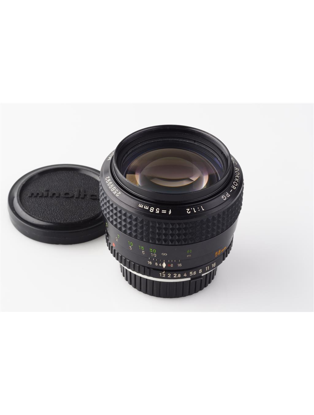 Minolta MC Rokkor-PG 1.2/58mm #2589992 | JO GEIER