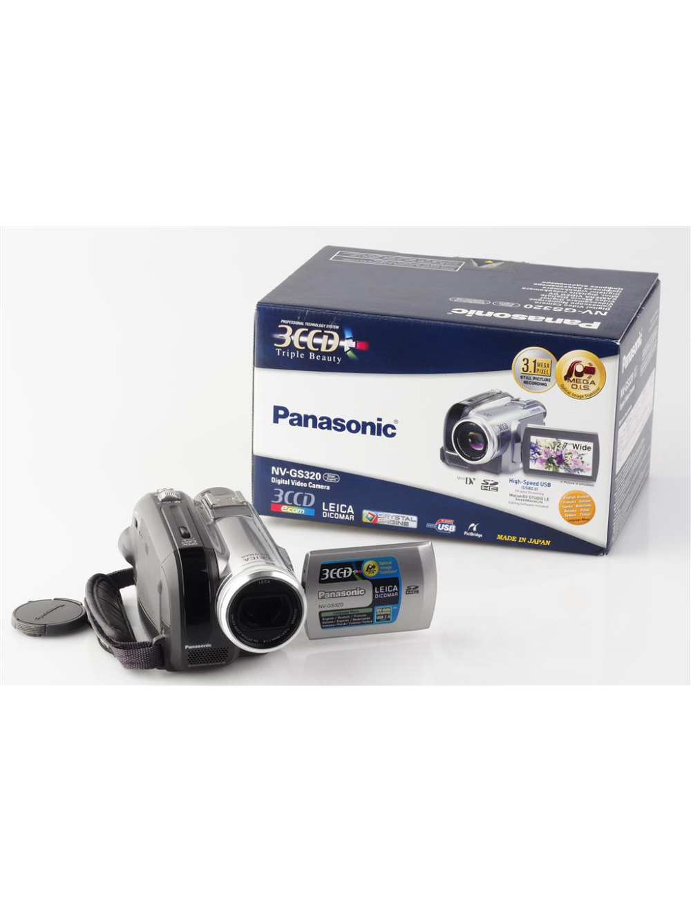 Panasonic Video Camera NV-GS320 3CCD Mini DV w. Box | JO GEIER