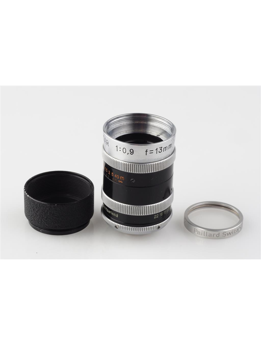 13mm SWITAR - Switar F0.9 Kern Kern-Paillard (D mount) AR Photo