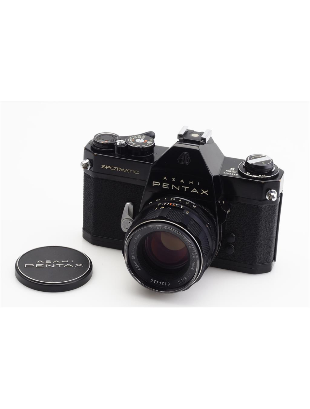 Asahi Pentax Spotmatic SP II Black w. 1.8/55mm Takumar | JO GEIER